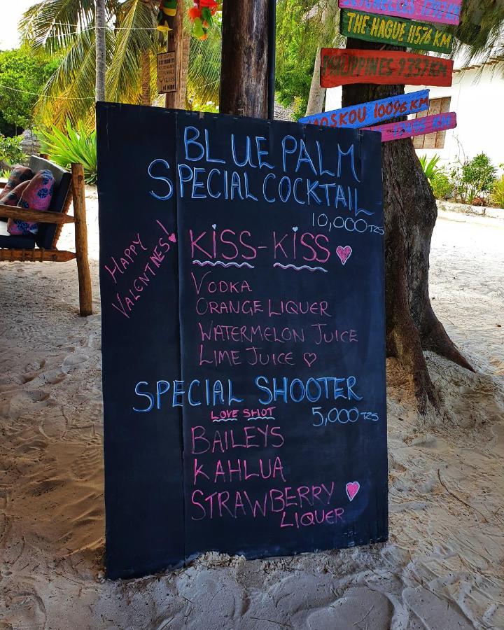 Blue Palm Zanzibar Panzió Bwejuu Kültér fotó